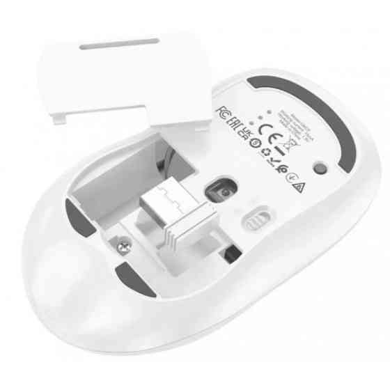 Мишка Hoco GM25 Royal dual-mode White (Код товару:37398) Харьков