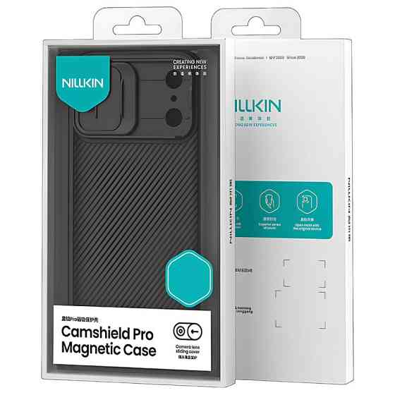 Карбоновая накладка Nillkin CamShield Pro Magnetic для Apple iPhone 17 Pro Max (6.9") Херсон