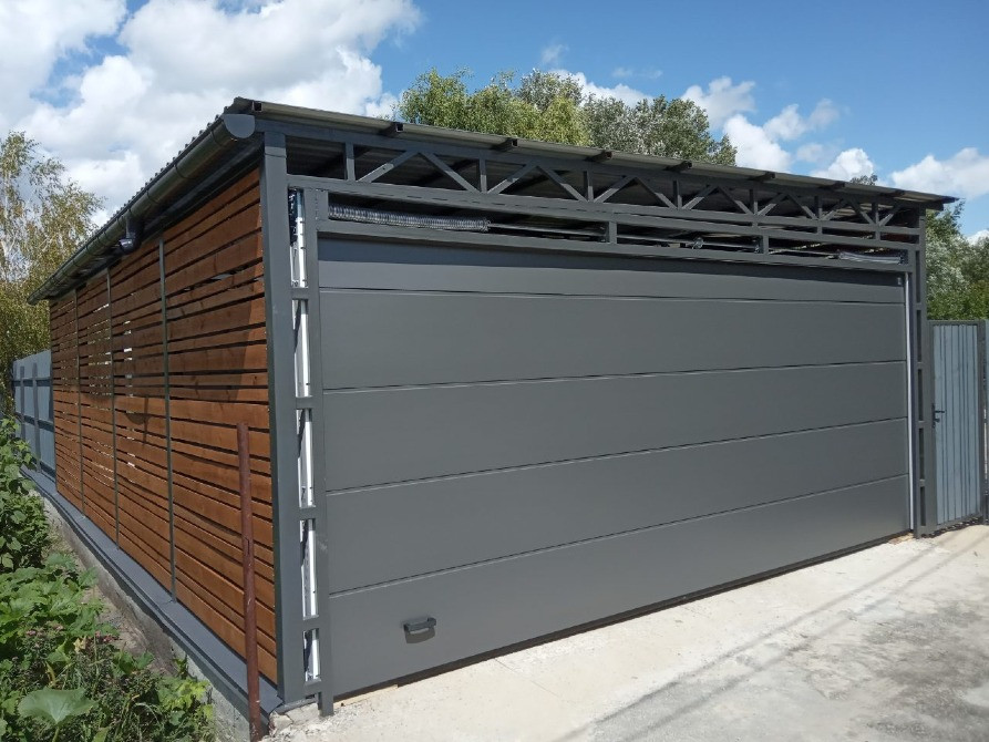 Ворота гаражні секційні Львів - зображення 4