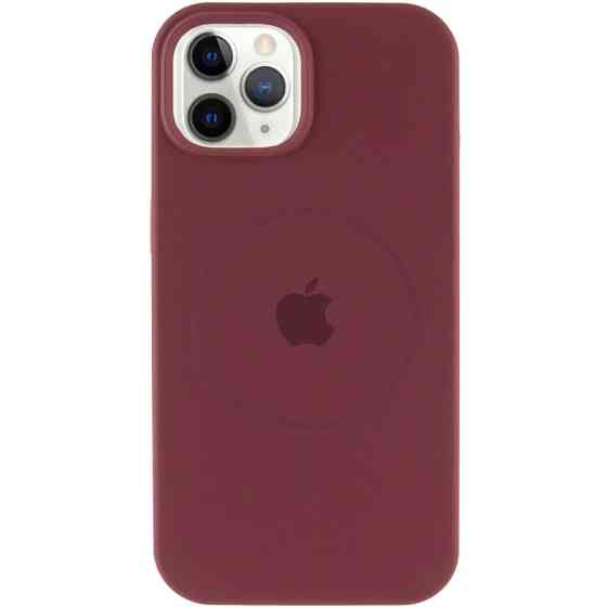 Чехол Silicone Case Full Protective (AA) with MagSafe для Apple iPhone 12 Pro / 12 (6.1") Херсон