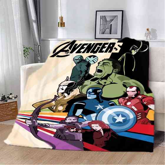 Плед 3D Месники 2808_B 13020 135х160 см Київ