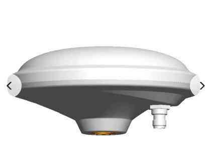 GPS антенна 1164-1290/1525-1615MHz, RHCP, усиление LNA 40dB, TNC-female, активная, высокоточная, АТ- Днепр