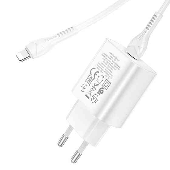 СЗУ Hoco N22 Jetta PD25W (1USB-C) + кабель Type-C to Lightning Херсон