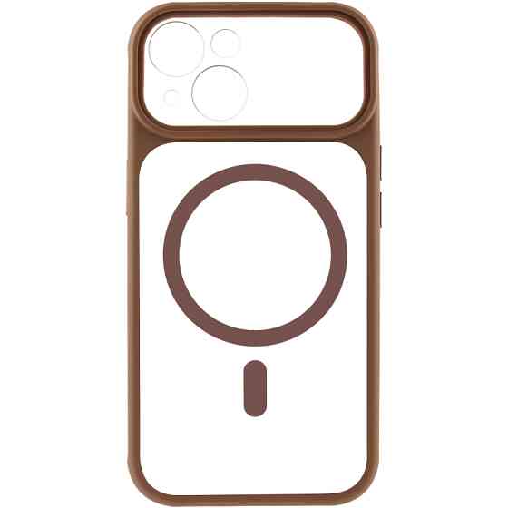 Чехол TPU+PC GETMAN Moon Clear with MagSafe для Apple iPhone 14 (6.1") Херсон