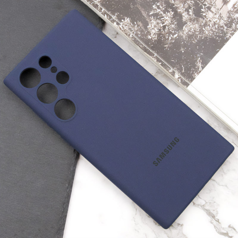 Чехол Silicone Cover Lakshmi Full Camera (AAA) with Logo для Samsung Galaxy S23 Ultra Херсон - зображення 5