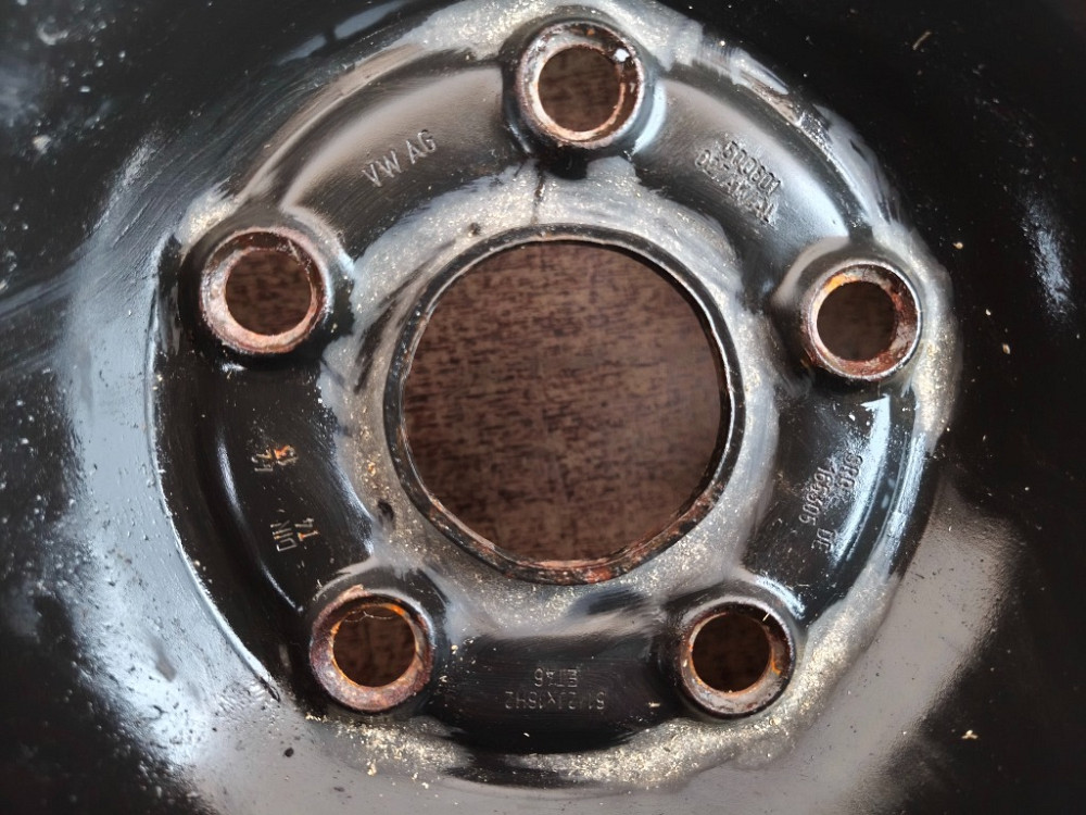 Диск колесный металлический R16 VW Golf VII 7 2012-2020 (5Q0601027) Ковель - зображення 2