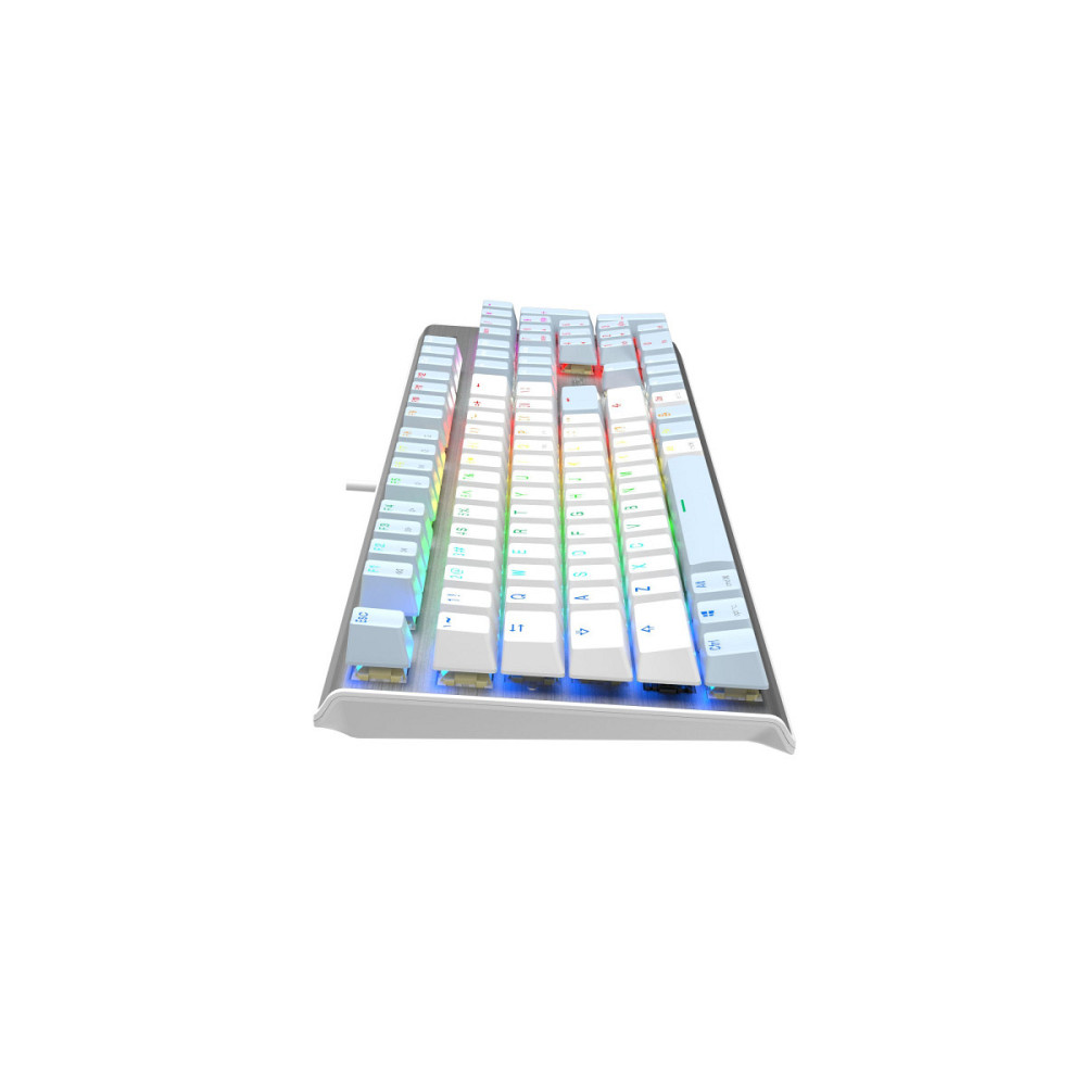 Клавиатура компьютерная проводная A4Tech Fstyler FS100(IcyBlue) голубая Київ - зображення 5
