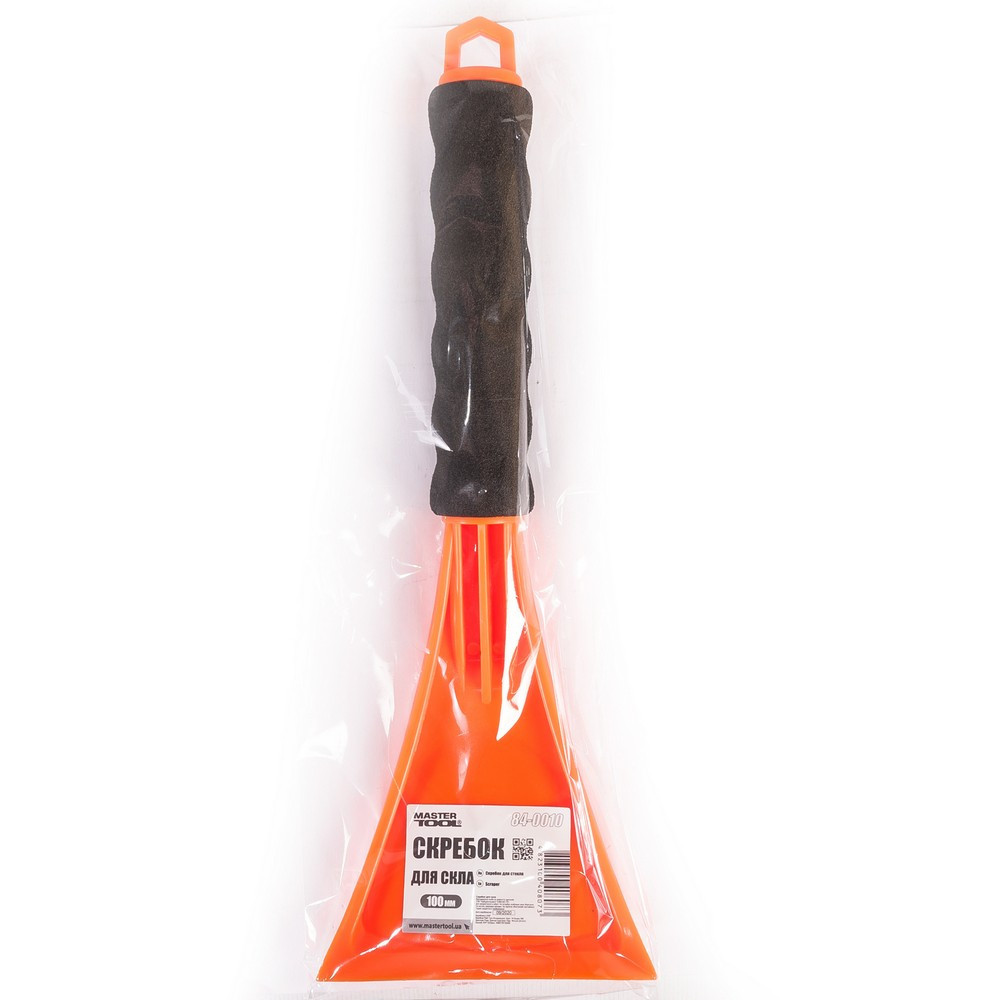 Скребок автомобильный для льда MASTERTOOL 100х280 мм с ручкой 84-0010 Харків - зображення 2
