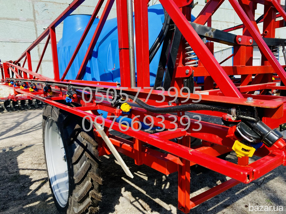 Тракторный прицепной опрыскиватель ОСШ 2500 л штанга 18 м Кропивницький - зображення 3