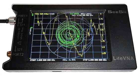 UWB-антенна 2260-3220MHz/4130MHz-10.5GHz 7dBi, до 40W, SMA-female, 50х50 мм Днепр