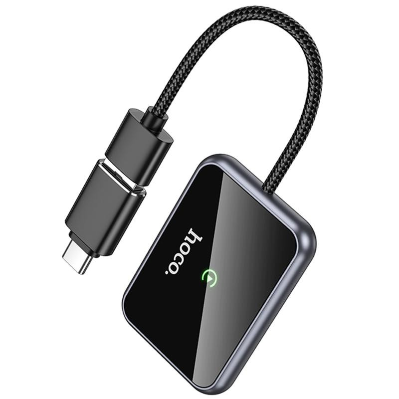 Адаптер Hoco HU1 Way car wireless CarPlay Херсон - зображення 4