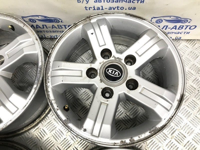 Диски титан комплект R16 Kia Sorento BL 2.5 DIESEL D4CB 2002 (б/у) Киев - изображение 3