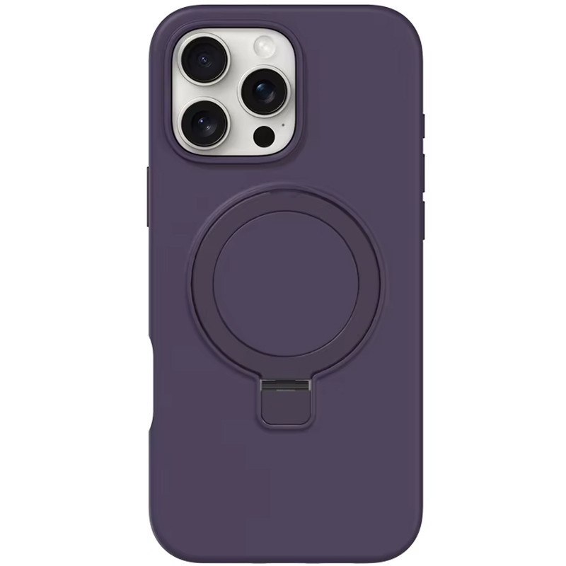 Чехол Silicone Case Full Protective NO LOGO with Ring для Apple iPhone 16 Pro Max (6.9") Херсон - изображение 1