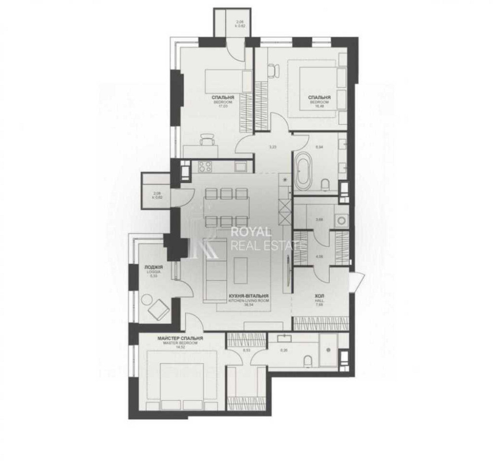 продажа 4-к квартира Киев, Печерский, 462000 $ Київ - зображення 2