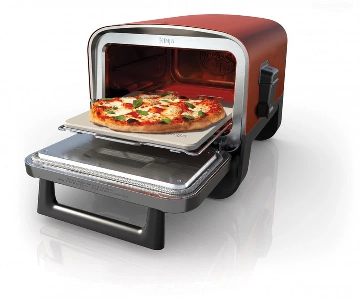 Электродуховка NINJA Woodfire OO101EU 2400 Вт терракотовая Київ - зображення 6