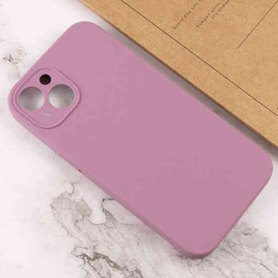 Чехол Silicone Case Full Camera Protective (AA) NO LOGO для Apple iPhone 15 Plus (6.7") Херсон
