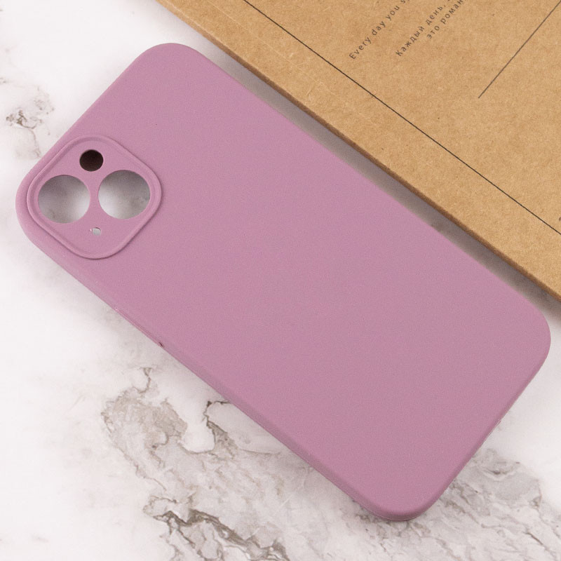 Чехол Silicone Case Full Camera Protective (AA) NO LOGO для Apple iPhone 15 Plus (6.7") Херсон - зображення 3