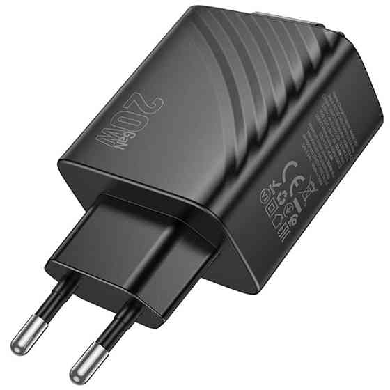 СЗУ Hoco N57 Full PD20W with retractable cable Type-C (2USB-C) Херсон