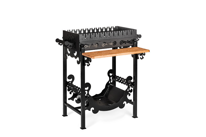 Мангал гриль BBQ SmokeHouse Античный в комплектации "Optimum" Харків - зображення 7