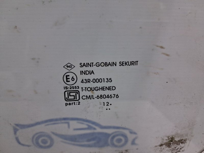 Стекло двери заднее левое Dacia Duster HS 1.5 DIESEL K9K 2010 (б/у) Киев - изображение 3