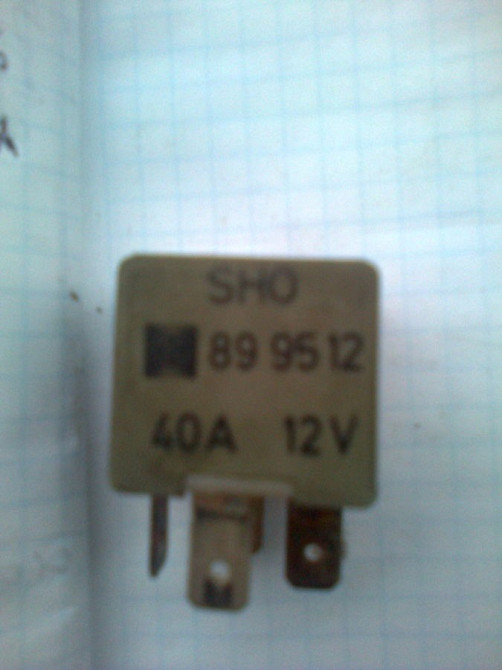 Реле Ауди 443951253К 12В 40А оригинал Винница - изображение 3