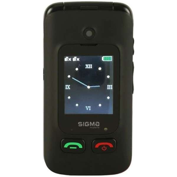 Телефон Sigma Comfort 50 Shell Type-C Dual Sim Black Харків - зображення 1