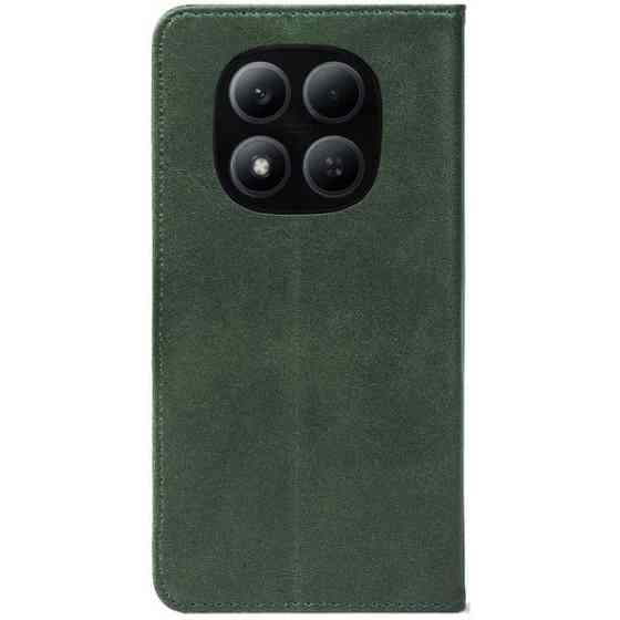 Чохол-книжка Crazy Horse Clasic для Xiaomi Redmi Note 15 Pro 4G Dark Green (Strong) Харків
