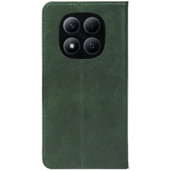 Чохол-книжка Crazy Horse Clasic для Xiaomi Redmi Note 15 Pro 4G Dark Green (Strong) Харків - зображення 2