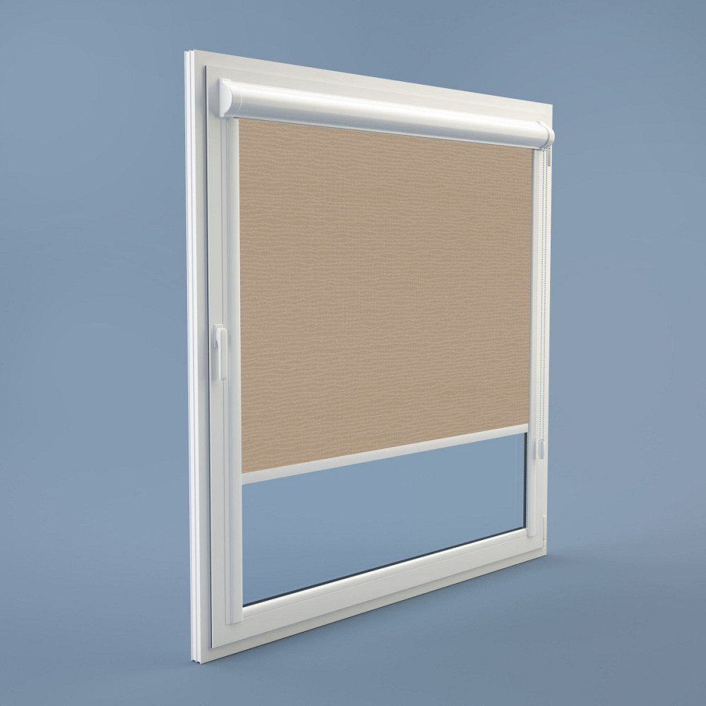 Рулонна штора Rolets Бамбус 2-321-350 35x170 см закритого типу Капучінова Київ - зображення 1