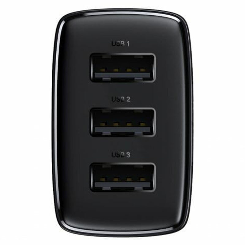 СЗУ Baseus Compact 17W (3USB-A) (CCXJ02) Херсон - зображення 4