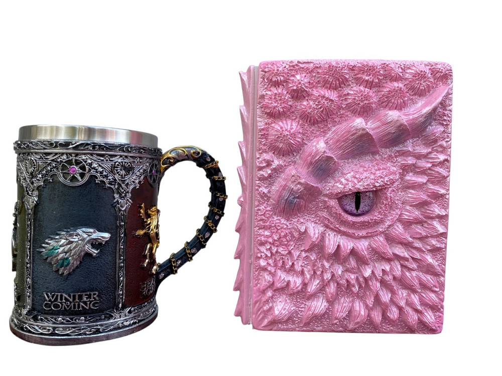 Подарочный набор Кружка 3D Семь Королевств и Блокнот 3D «Дракон Единорога» Київ - зображення 1