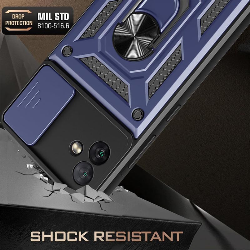 Ударопрочный чехол Camshield Serge Ring для Samsung Galaxy A06 Херсон - зображення 2