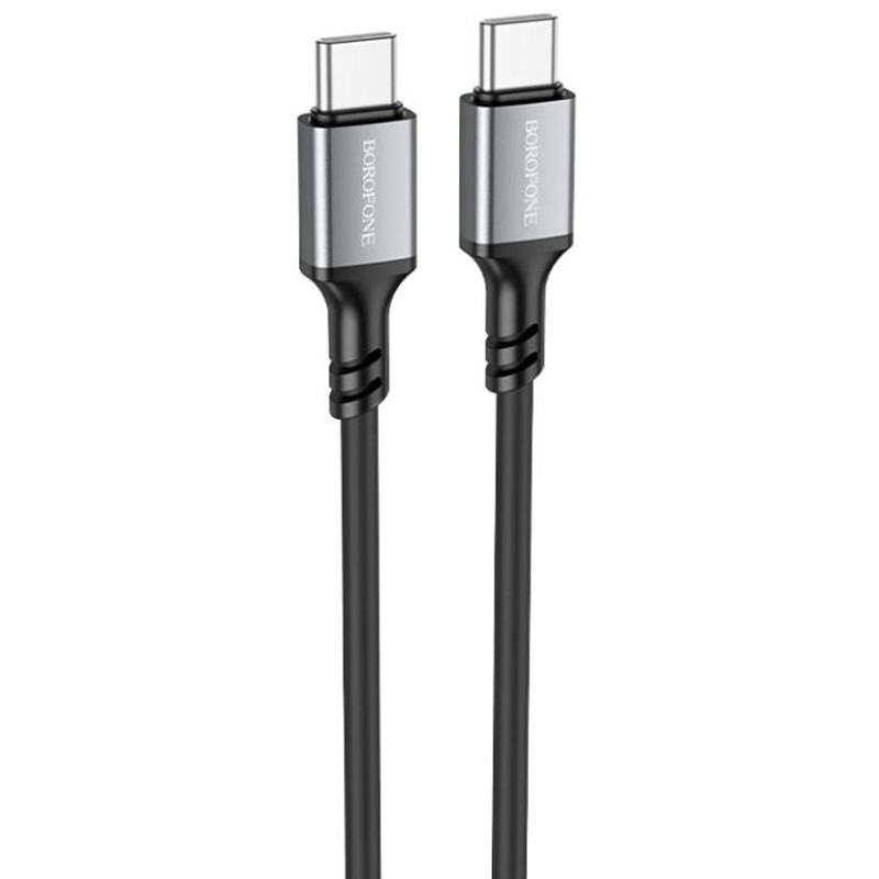 Дата кабель Borofone BX83 Famous PD60W Type-C to Type-C (1m) Херсон - зображення 1