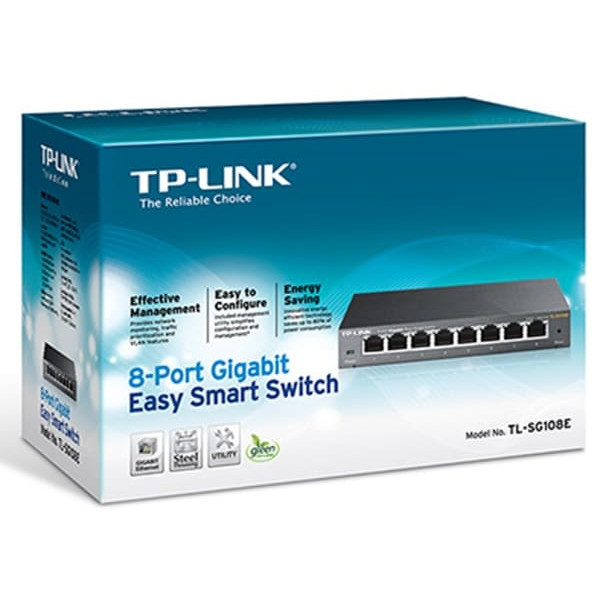 Комутатор TP-Link TL-SG108E Харків - зображення 2
