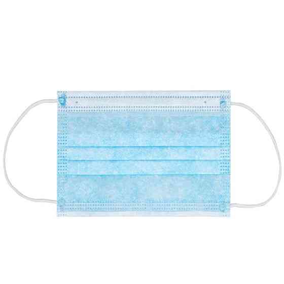 Маска хирургическая 3-слойная с фиксатором для носа (упаковка 50 шт.) Херсон