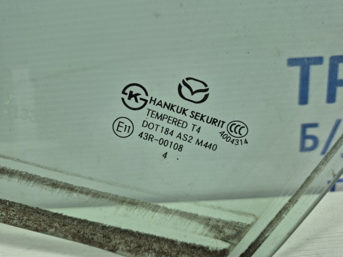 Стекло двери переднее левое Mazda 3 2012-2018 BHN1-59-510 (Арт. 50185) Киев - изображение 3