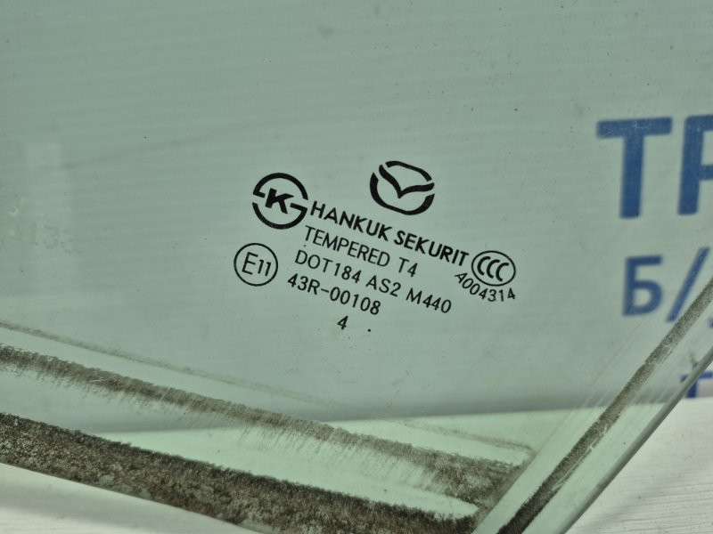 Стекло двери переднее левое Mazda 3 2013-2019 BHN1-59-510 (Арт. 50185) Київ - зображення 3