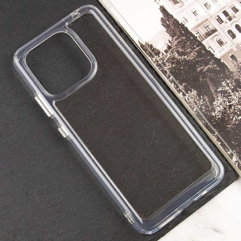 Чехол TPU+PC Clear 2.0 mm metal buttons для Xiaomi Poco M6 Pro 5G Херсон - зображення 6