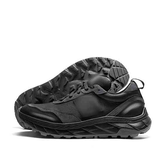 Мужские кожаные кроссовки Clasic model Black Київ
