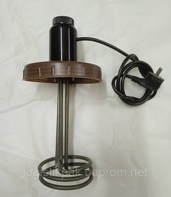 Тэн 2 кВт для летнего душа крышка с подогревом и терморегулятором (Бак 70 литров) Харків - зображення 1