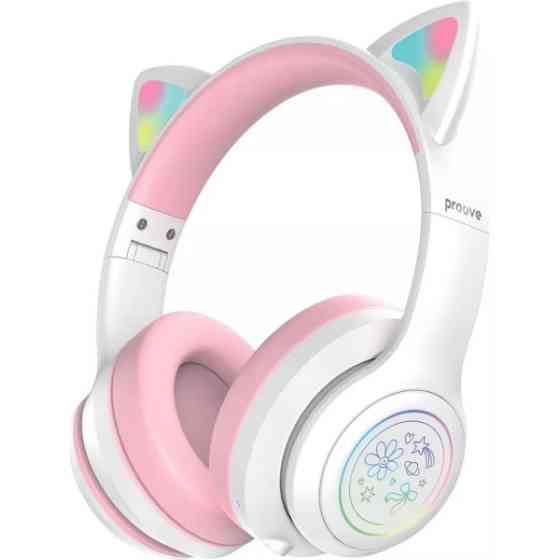 Bluetooth-гарнітура Proove Kids Neko (APP) White/Pink (HPNK0001AP25) Харьков