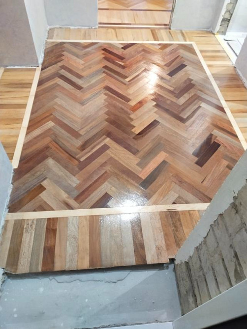 Профессиональная шлифовка циклевка паркета - доски без пыли Киев обл Київ - зображення 8