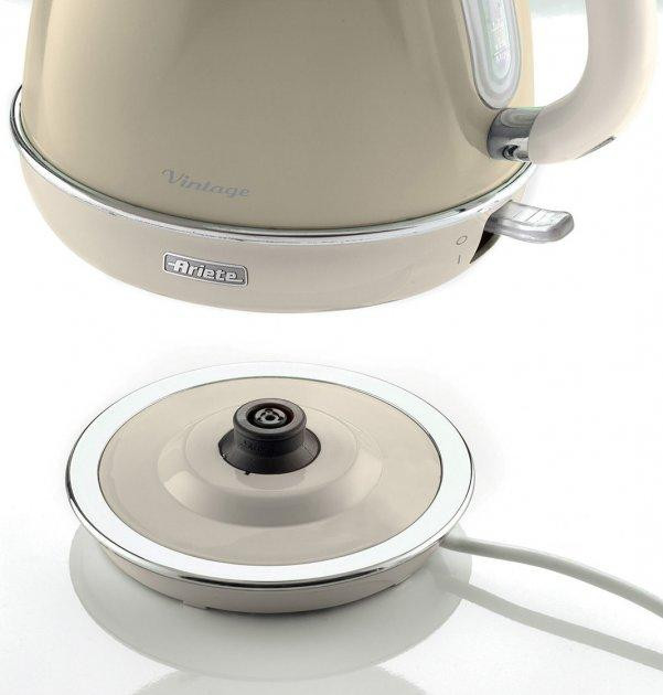 Электрочайник Ariete ART-2869-BG 1.7 л бежевый Київ - зображення 3