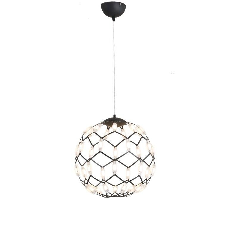 Люстра стельова LED D1289/400-bk-k Чорний 42-200х40х40 см. Київ - зображення 1