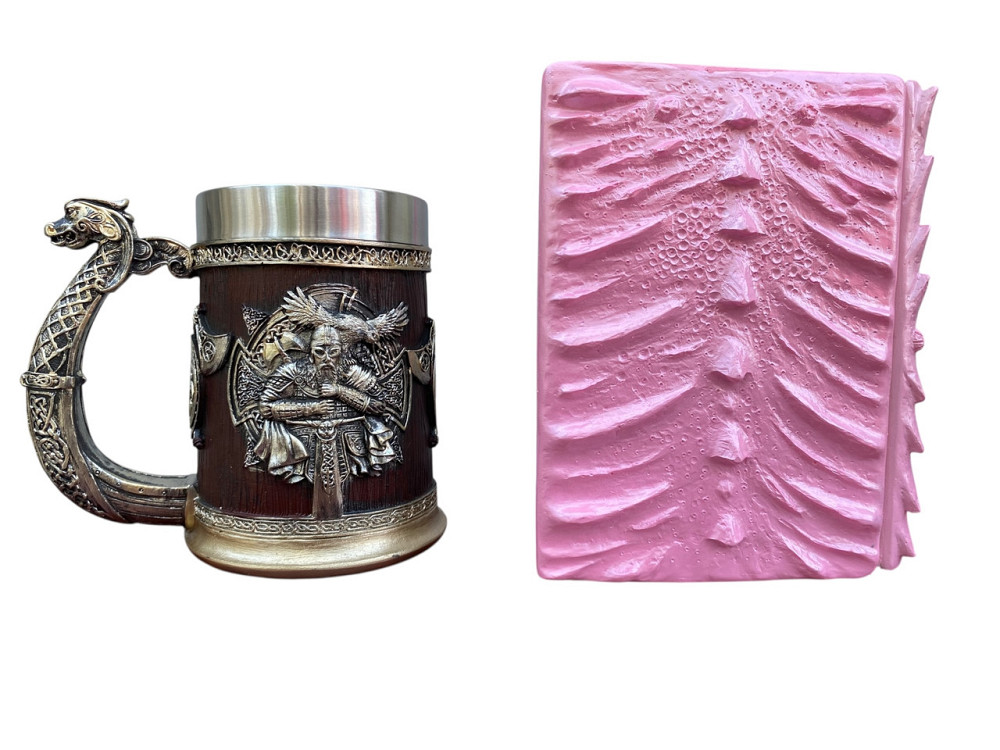 Подарочный набор Кружка 3D Берсерк-Викинг и Блокнот 3D «Дракон Единорога» Киев - изображение 2