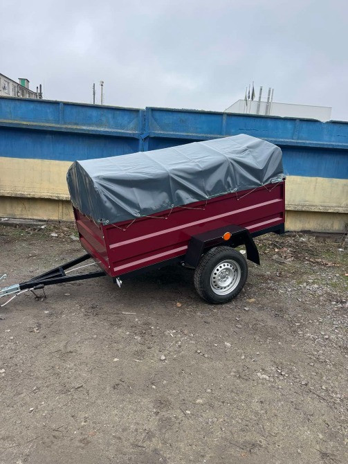 Новий авто причіп "Дніпро-170" - 170х130х40 від заводу Сумы - изображение 4