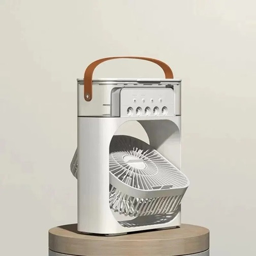 Вентилятор настольный с увлажнителем 19036 10 Вт 8х19х26 см  белый Киев - изображение 2