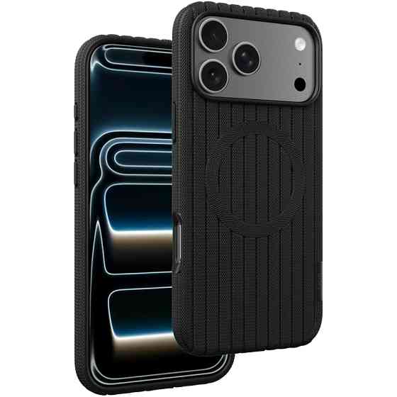 Уценка Чехол TPU Knit Case with Magnetic Fit для Apple iPhone 17 Pro / 18 Pro (6.3") Херсон