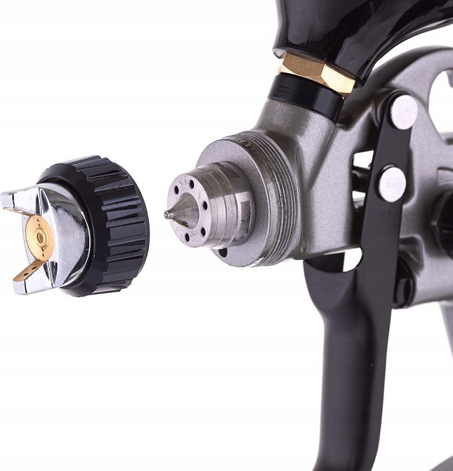 Пневмокраскопульт HVLP верх.п/б 600мл, 1,4мм AUARITA LION-1-1.4 Харків - зображення 6