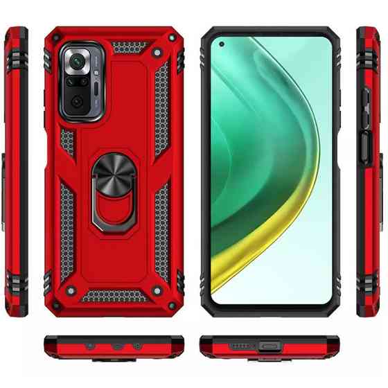Ударопрочный чехол Serge Ring for Magnet для Xiaomi Redmi Note 10 Pro / 10 Pro Max Херсон